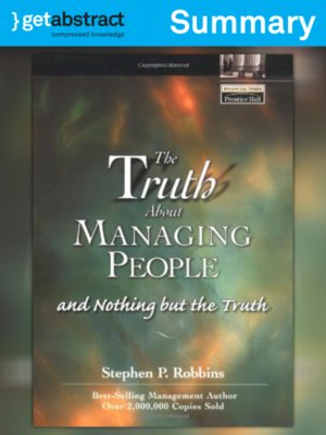 cover image of The Truth About Managing People (Summary)